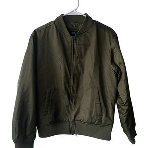 GAP Khaki Green Quilted Jacket